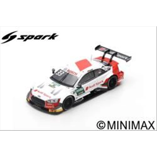 AUDI RS 5 N.33 DTM CHAMPION 2019 RENE RAST 1:43 Spark Model Auto Competizione Modellino