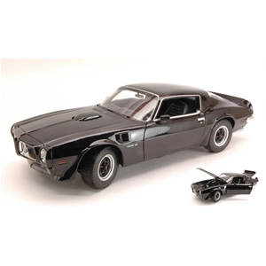 PONTIAC FIREBIRD TRANS AM 1972 BLACK 1:18 Welly Auto Stradali Modellino