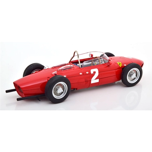 FERRARI DINO 156 SHARKNOSE PHIL HILL N.2 ITALY GP F1 1961 WORLD CHAMPION 1:18 CMR Classic Model Replicars Formula 1 Modellino