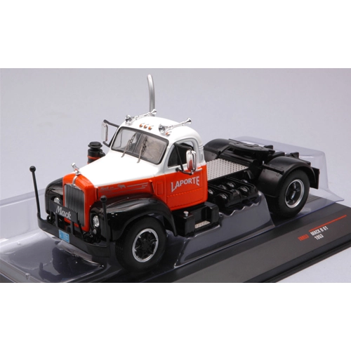 MACK B 61 1953 WHITE/RED 1:43 Ixo Model Camion Modellino