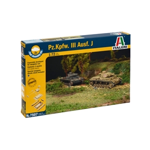 CARRO ARMATO PZ KPFW AUSF J KIT 1:72 Italeri Kit Mezzi Militari Modellino