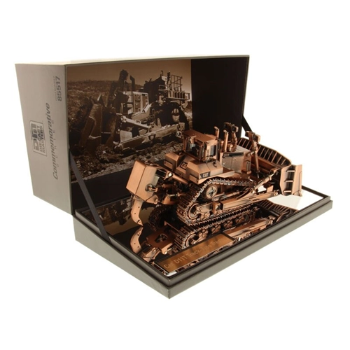 CAT D11T TRACK TYPE TRACTOR COPPER FINISH 1:50 Diecast Master Mezzi Industriali Modellino