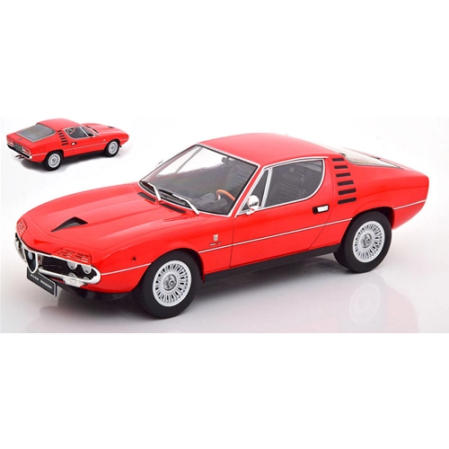 ALFA ROMEO MONTREAL 1970 RED 1:18 KK Scale Auto Stradali Modellino