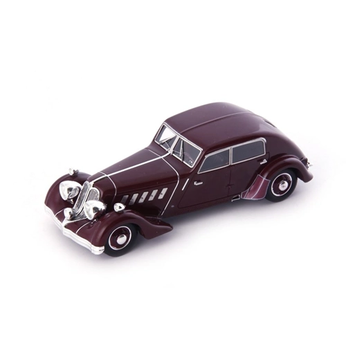 ROHR 8 TYP F STROMLINIE 1932 DARK RED 1:43 Autocult Auto d'Epoca Modellino