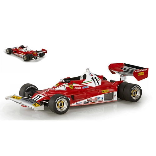 FERRARI 312 T2 1977 N.11 TWIN WHEEL NIKI LAUDA 1:18 Gp Replicas Formula 1 Modellino