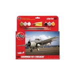 GRUMMAN F4F-4 WILDCAT KIT STARTER SET 1:72 Airfix Kit Aerei Modellino