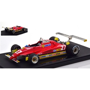 FERRARI 126 C2 N.27 LONG BEACH 1982 GILLES VILLENEUVE 1:18 Gp Replicas Formula 1 Modellino