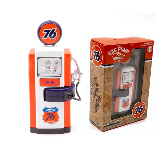 POMPA BENZINA UNION 76 VINTAGE GAS PUMPS SERIES 7 1:18 Greenlight Art.Vari Modellino