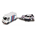 PACK LANCIA DELTA S4 N.7 WINNER MONTE CARLO 1986 TOIVONEN-CRESTO 1:18 Ottomobile Auto Rally Modellino