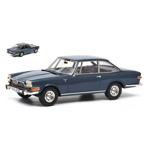 BMW GLAS 3000 V8 1967 BLUE 1:18 Schuco Auto Stradali Modellino