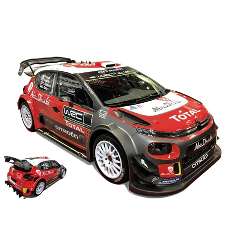 CITROEN C3 WRC 2018 OFFICIEL PRESENTATION VERSION 1:18 Norev Auto Rally Modellino