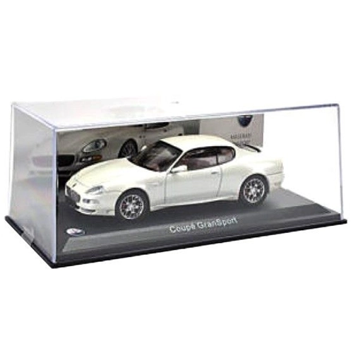 MASERATI GRAN SPORT COUPE 2004 WHITE 1:43 Editoria Auto Stradali Modellino