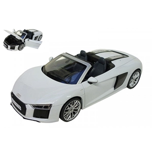 AUDI R8 SPYDER V10 SUZUKA 2016 GREY 1:18 Norev Auto Stradali Modellino