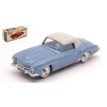 MERCEDES 190 SL 1956 GRIS/BLEU & GRIS/CLAIR 1:43 Norev Auto Stradali Modellino