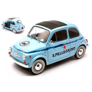 FIAT 500 1965 SAN PELLEGRINO 1:18 Solido Veicoli Commerciali Modellino