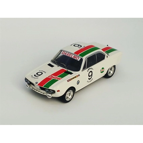 BMW 2800 CS N.9 24H OF SPA 1971 MOORKENS-HAXHE 1:43 Trofeu Auto Competizione Modellino