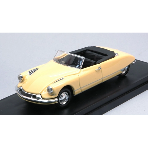 CITROEN DS 19 CABRIO 1961 YELLOW 1:43 Rio Auto Stradali Modellino
