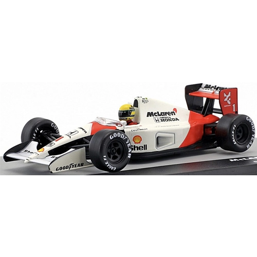 MC LAREN MP4/6 AYRTON SENNA 1991 N.1 WORLD CHAMPION 1:43 Editoria Formula 1 Modellino
