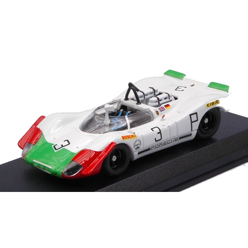 PORSCHE 908/2 N.3 3rd 1000 KM NURBURGRING 1969 V.ELFORD-K.AHRENS JR.1:43 Best Model Auto Competizione Modellino