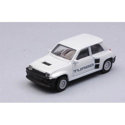 RENAULT 5 TURBO 1980 WHITE 1:64 Norev Auto Stradali Modellino