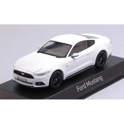 FORD MUSTANG 2016 WHITE 1:43 Norev Auto Stradali Modellino