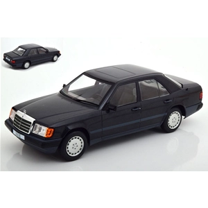 MERCEDES 300 E (W124) 1984 METALLIC BLACK 1:18 ModelCarGroup Auto Stradali Modellino