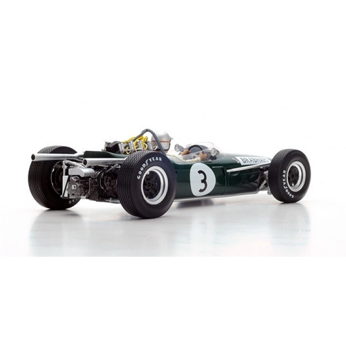 BRABHAM BT19 J.BRABHAM 1966 N.3 WORLD CHAMPION 1:18 Spark Model Formula 1 Modellino