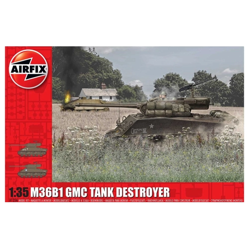M36B1 GMC US ARMY KIT 1:35 Airfix Kit Mezzi Militari Modellino