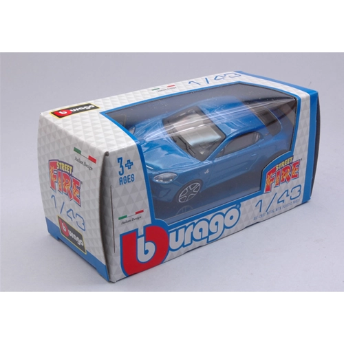 ALPINE A110 CUP 2018 BLUE 1:43 Burago Auto Stradali Modellino