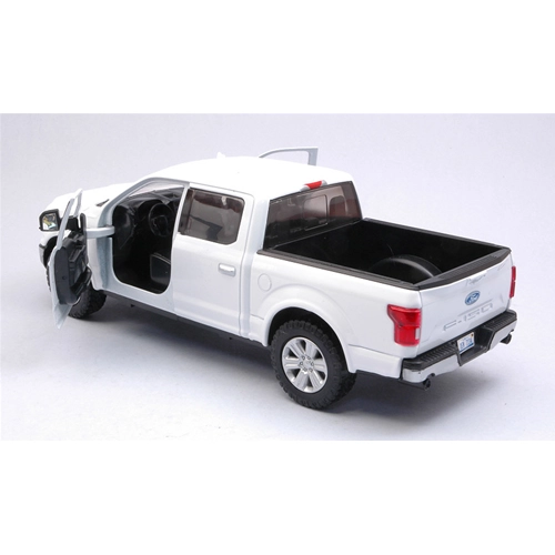 FORD F-150 LARIAT CREW CAB 2019 WHITE 1:27 MotorMax Auto Stradali Modellino