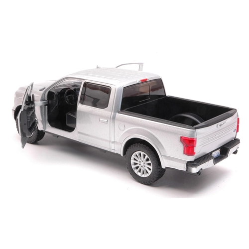 FORD F-150 LIMITED CREW CAB 2019 SILVER 1:27 MotorMax Auto Stradali Modellino