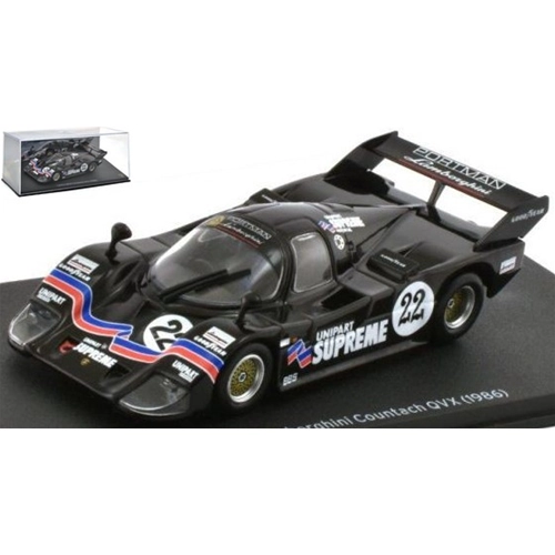 LAMBORGHINI COUNTACH QVX 1986 N.22 1:43 Editoria Auto Competizione Modellino
