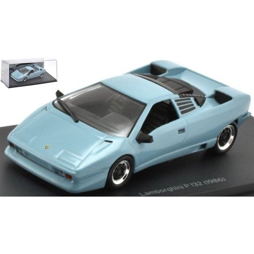 LAMBORGHINI P 132 1986 LIGHT BLUE 1:43 Editoria Auto Stradali Modellino