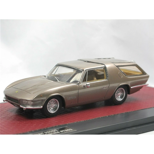 FERRARI 330 GT SHOOTING BRAKE VIGNALE 1968 METALLIC LIGHT BROWN 1:43 Matrix Scale Models Auto Stradali Modellino