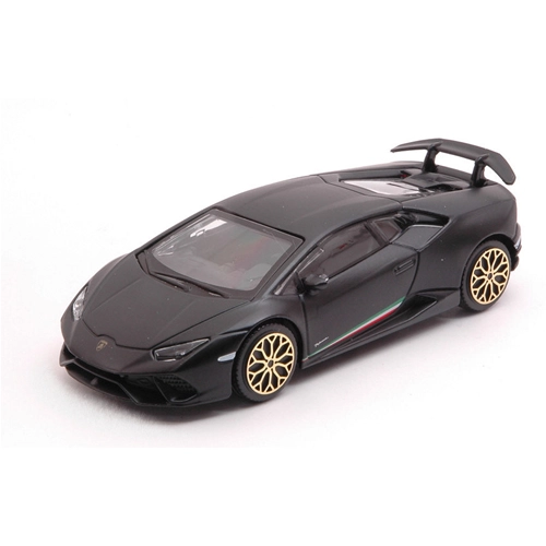 LAMBORGHINI HURACAN PERFORMANTE 2017 MATT BLACK 1:43 Burago Auto Stradali Modellino