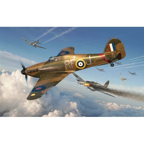HAWKER HURRICANE Mk1 KIT 1:48 Airfix Kit Aerei Modellino