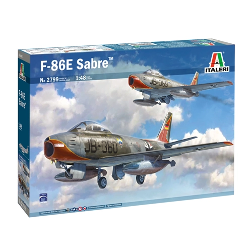 F-86E SABRE KIT 1:48 Italeri Kit Aerei Modellino