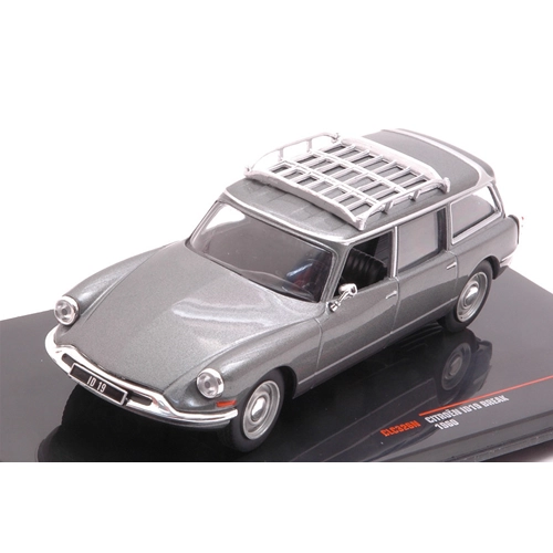 CITROEN ID 19 BREAK 1960 METALLIC GREY 1:43 Ixo Model Auto Stradali Modellino