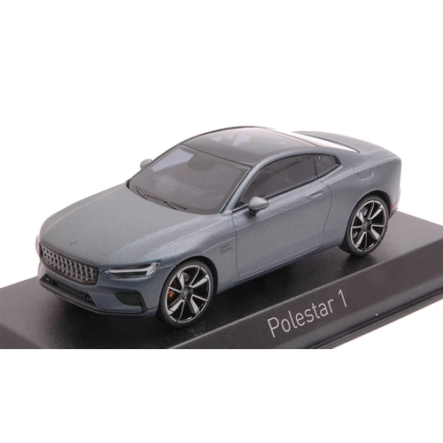 POLESTAR 1 2020 OSMIUM GREY & BLACK FRAME 1:43 Norev Auto Stradali Modellino