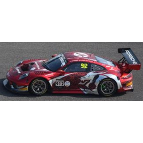 PORSCHE 911 GT3 N.912 3rd 10 H SUZUKA 2019 OLSEN-CAMPBELL-WERNER 1:43 Spark Model Auto Competizione Modellino