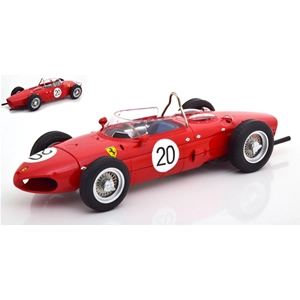 FERRARI 156 F1 SHARKNOSE VOLFGANG VON TRIPS 1961 N.20 FRANCE GP 1:18 CMR Classic Model Replicars Formula 1 Modellino