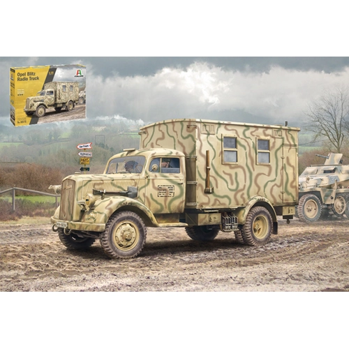 OPEL BLITZ RADIO TRUCKS KIT 1:35 Italeri Kit Mezzi Militari Modellino