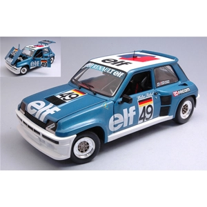 RENAULT 5 TURBO N.49 EUROPEAN CUP 1981 WALTER ROHRL 1:18 Solido Auto Rally Modellino