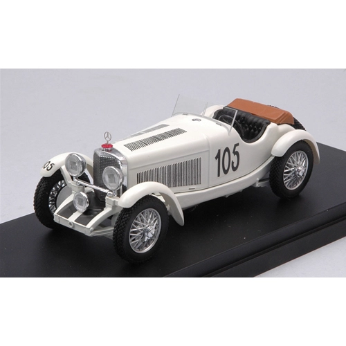 MERCEDES SSK N.105 MILLE MIGLIA 1931 MAINO-STRAZZA 1:43 Rio Auto Competizione Modellino