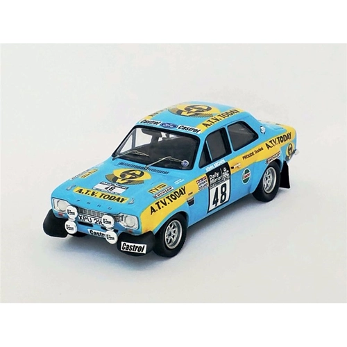 FORD ESCORT MK1 N.48 RAC RALLY 1973 BROOKES-BROWN 1:43 Trofeu Auto Rally Modellino