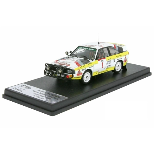 AUDI SPORT QUATTRO N.1 SAFARI RALLY 1985 MIKKOLA-HERTZ 1:43 Trofeu Auto Rally Modellino