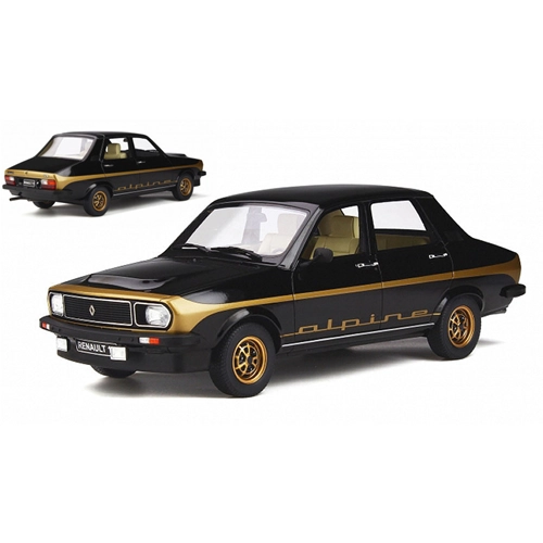 RENAULT 12 ALPINE 1978 BLACK 1:18 Ottomobile Auto Stradali Modellino