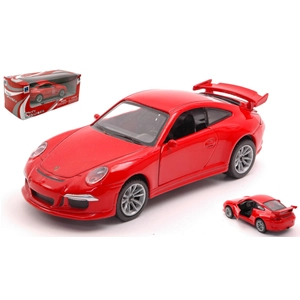 PORSCHE 911 GT3 (991) COUPE 2017 RED 1:32 New Ray Auto Stradali Modellino