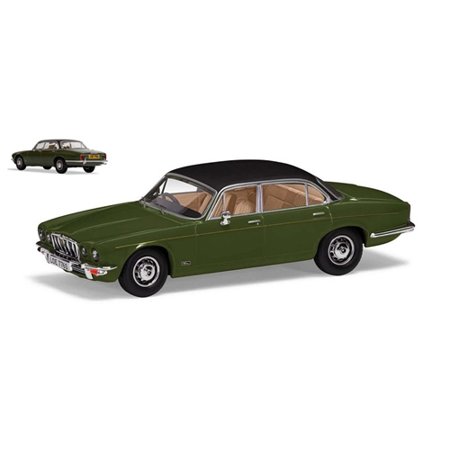JAGUAR XJ12 SERIES 2 LWB JUNIPER 1975 GREEN 1:43 Vanguards Auto Stradali Modellino