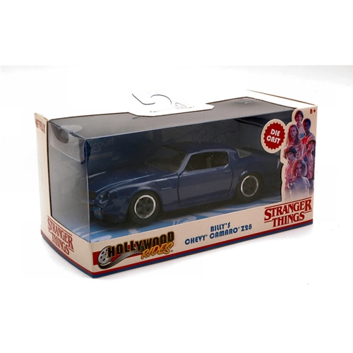 CHEVY CAMARO Z28 1979 BILLY'S STRANGER THINGS 1:32 Jada Toys Movie Modellino